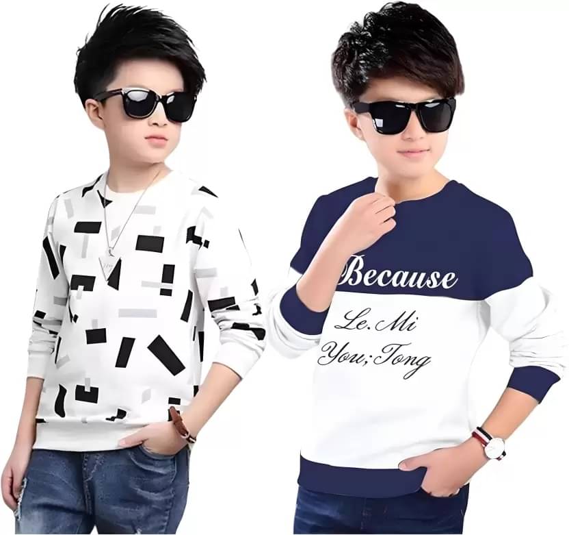     			TICOSS Pack of 1 Boys Cotton Blend T-Shirt ( Multicolor 1 )