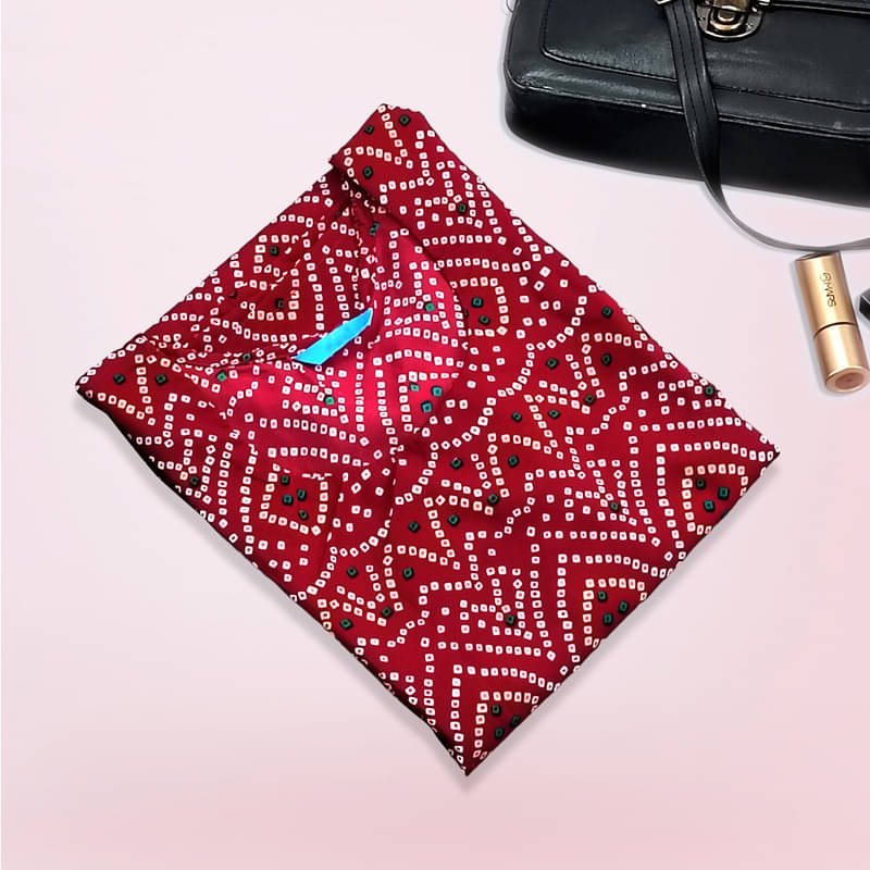     			Ethnic Basket Pack of 1 Crepe Printed A-line Women's Kurti - ( Maroon )
