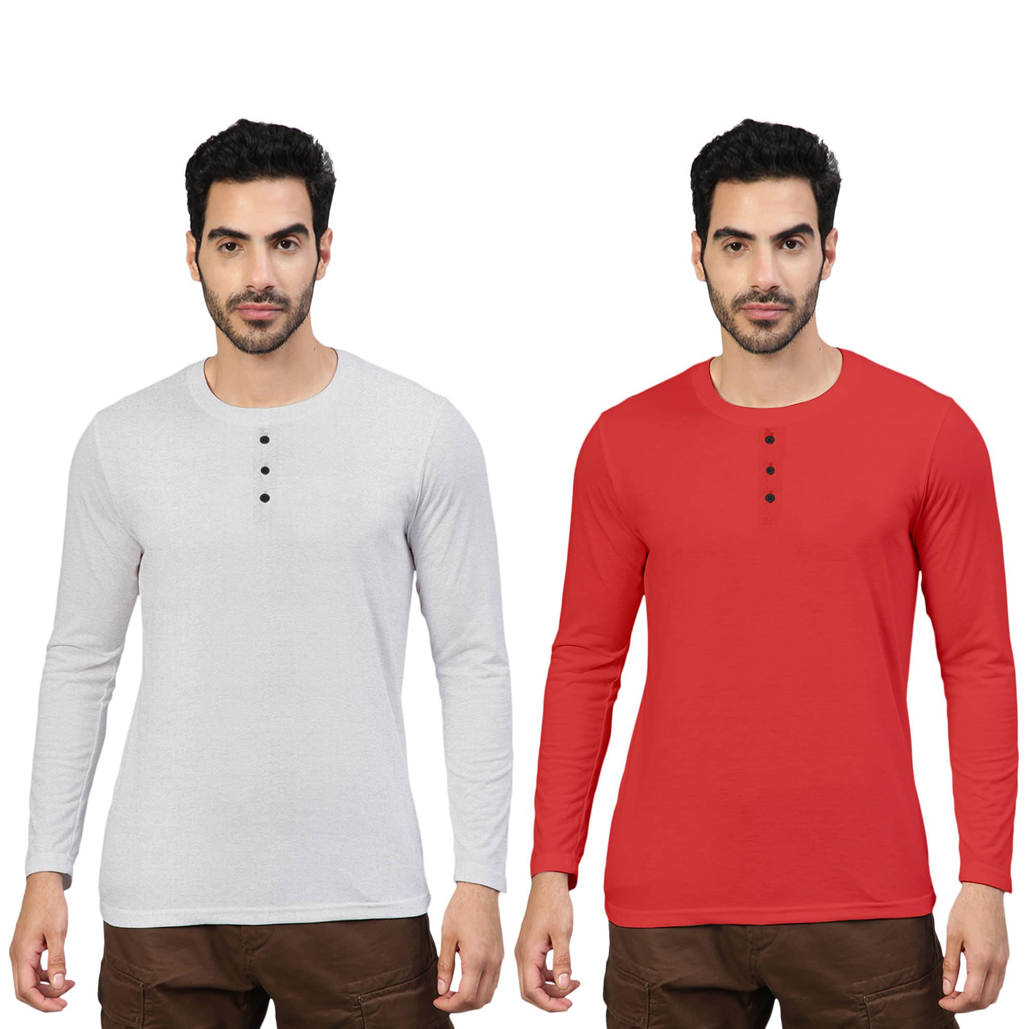 FTX Pack of 2 Cotton Blend Regular Fit Men's T-Shirt ( Off-White )     			FTX Pack of 2 Cotton Blend Regular Fit Men's T-Shirt ( Off-White )