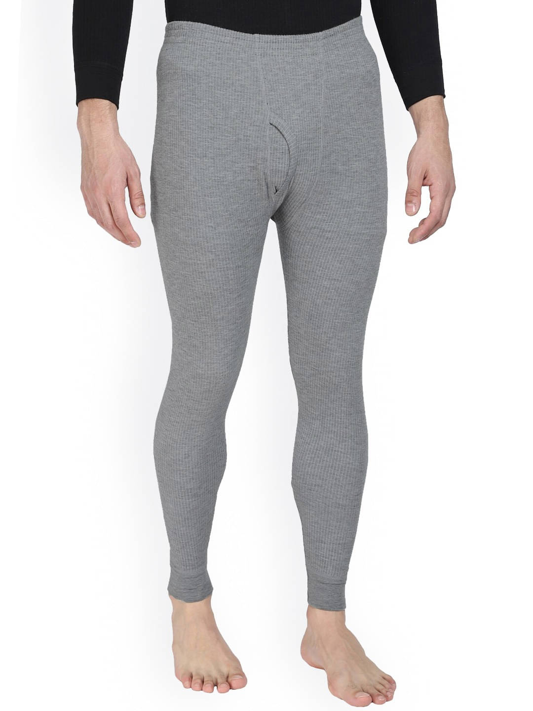     			GET GOLF Pack of 1 Cotton Blend Thermal Bottoms For Men's ( Grey )