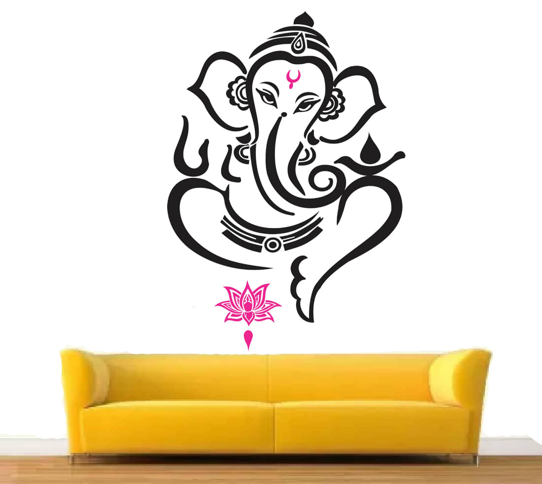     			Inkfence Wall Sticker Religious ( 75 x 45 cms )