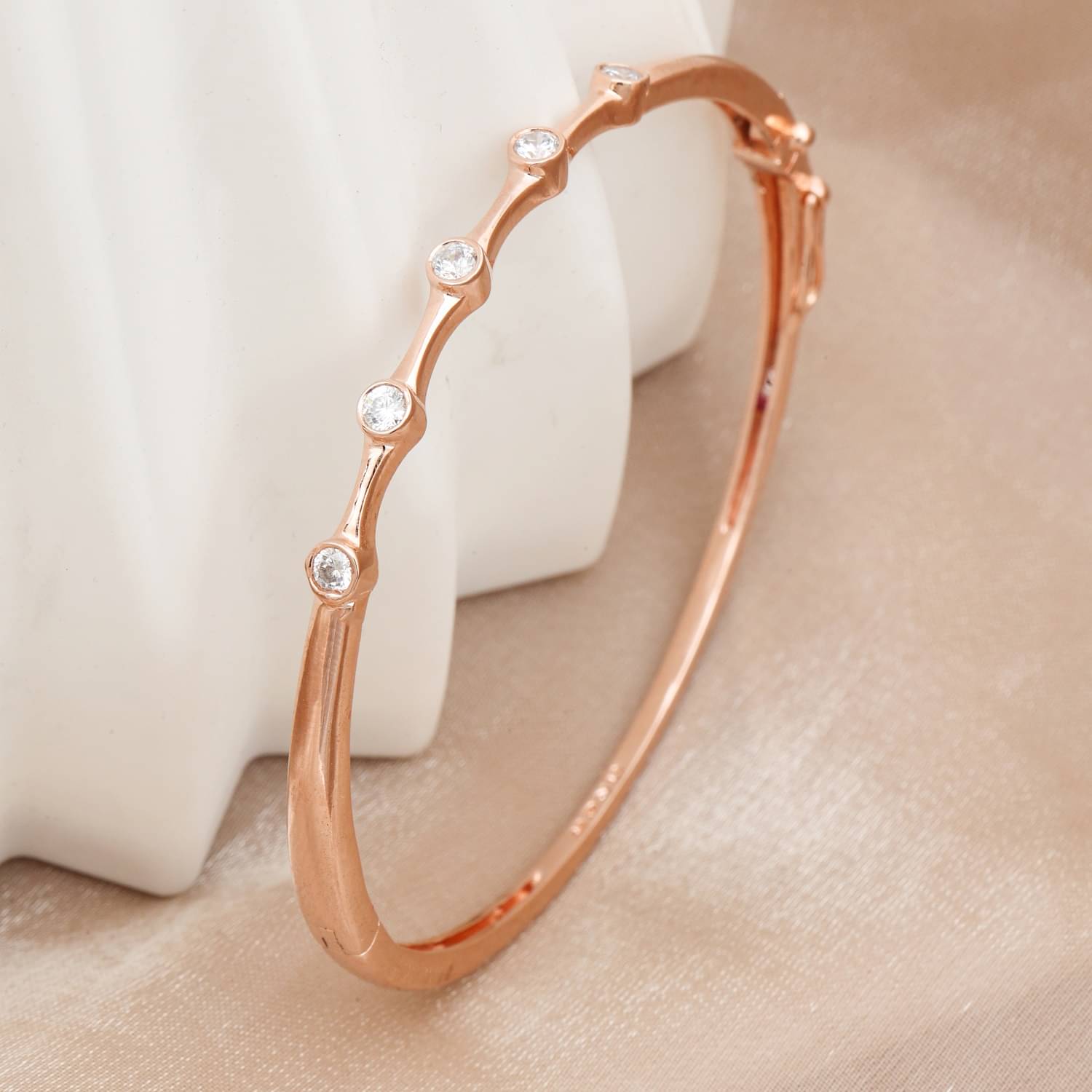     			Maira 925 Sterling Silver Silver Bangle