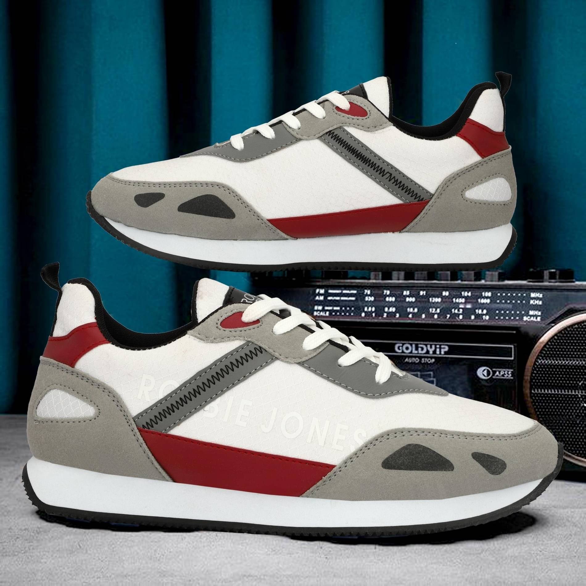     			ROBBIE JONES Sneakers White Men's Lifestyle Shoes