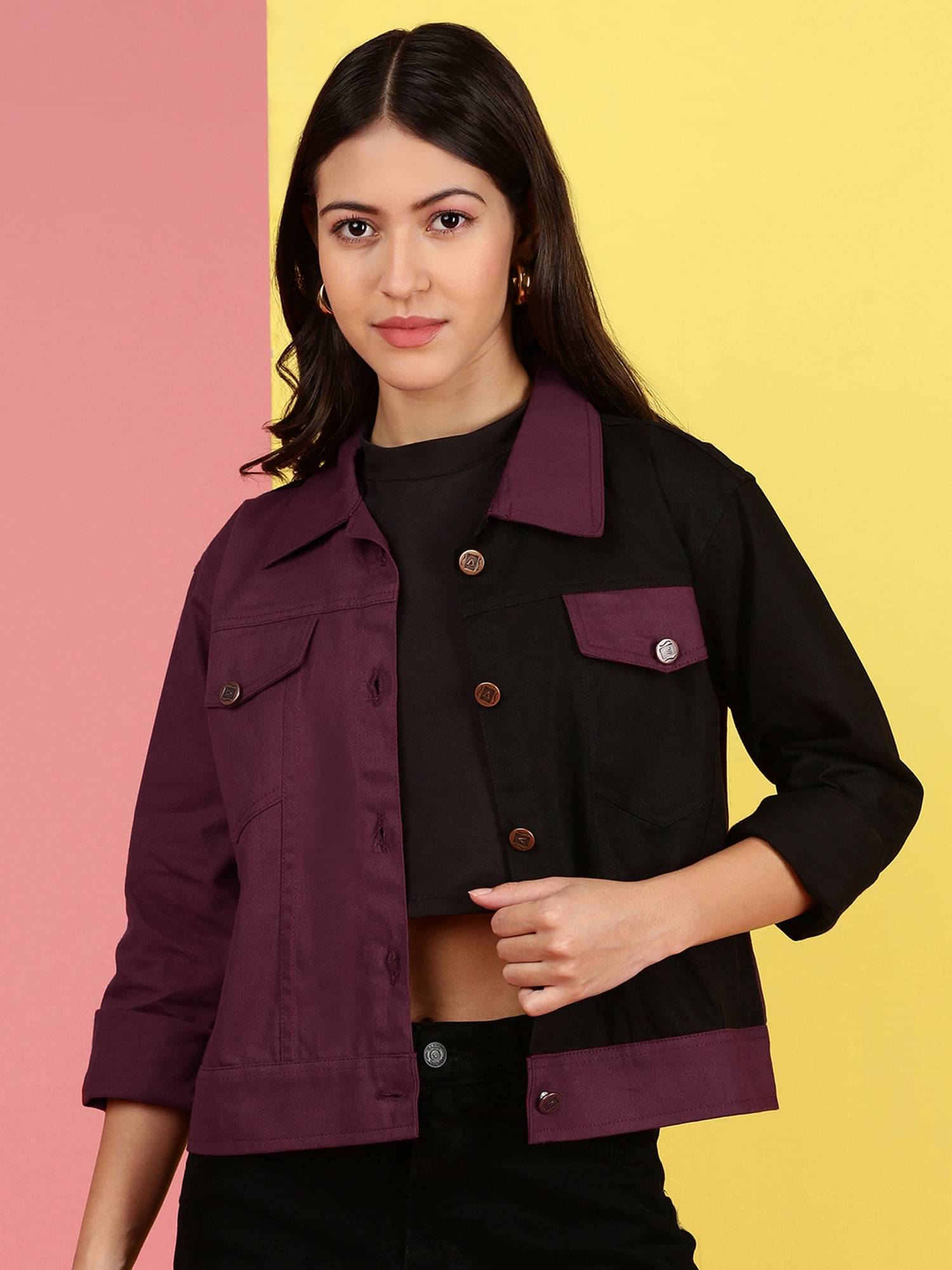 VOXATI - Denim Multicolor 11 Denim Jacket Pack of 1 VOXATI - Denim Multicolor 11 Denim Jacket Pack of 1
