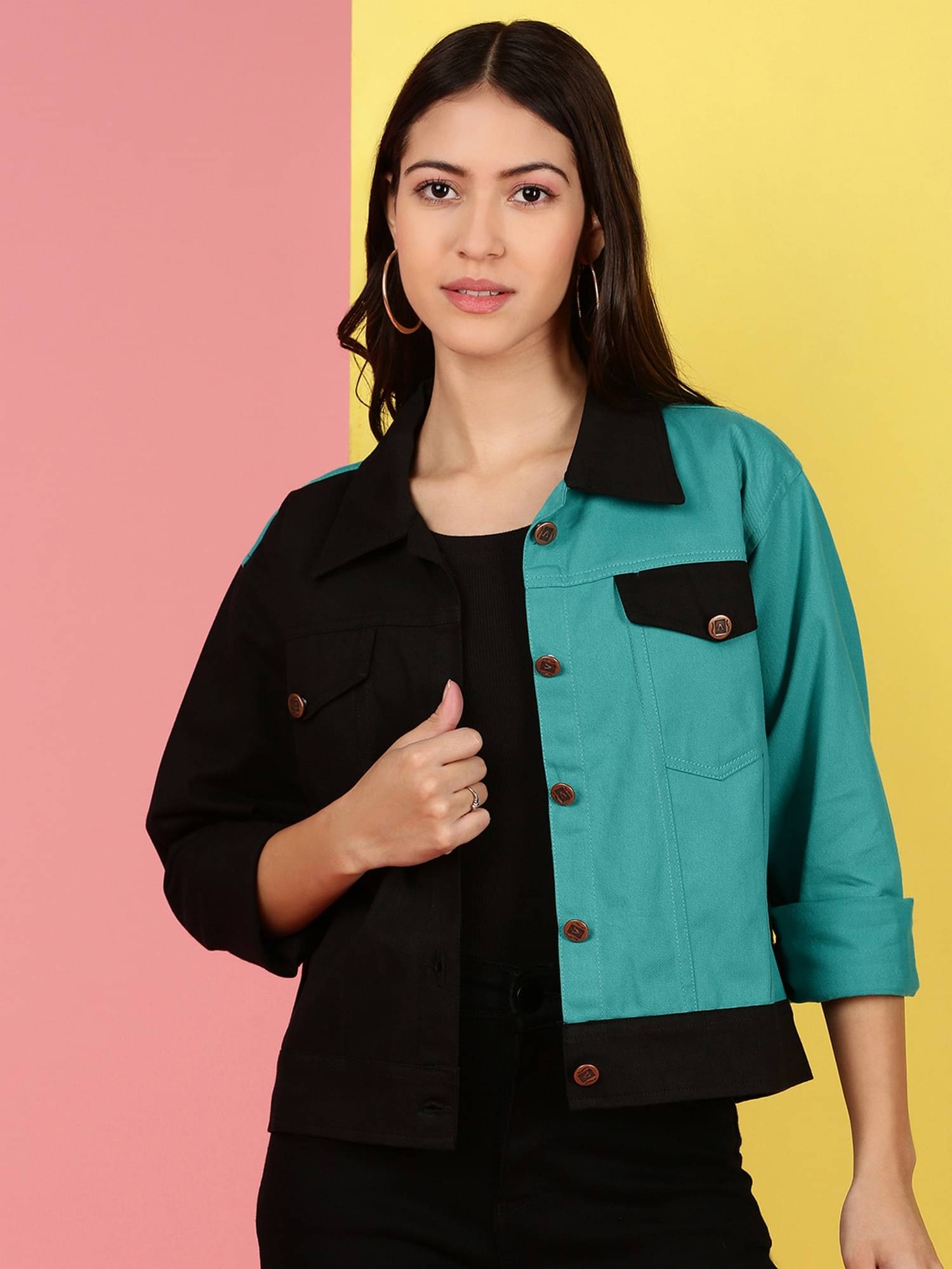VOXATI - Denim Multicolor 7 Denim Jacket Pack of 1 VOXATI - Denim Multicolor 7 Denim Jacket Pack of 1