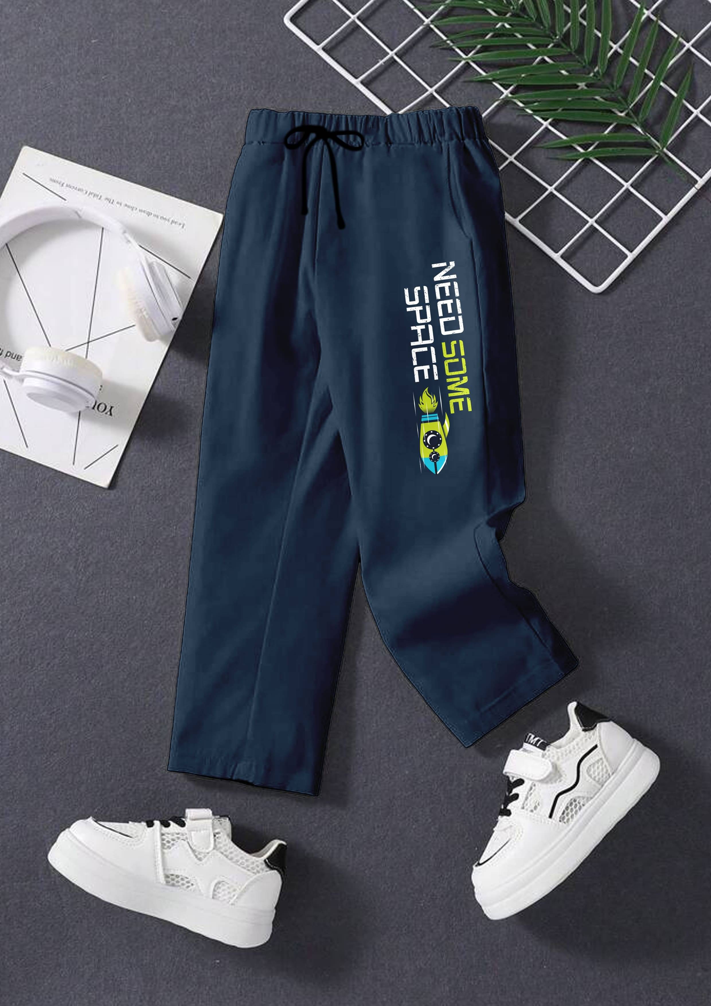     			CODEZ Pack of 1 Boys Polyester Trackpant ( Navy )