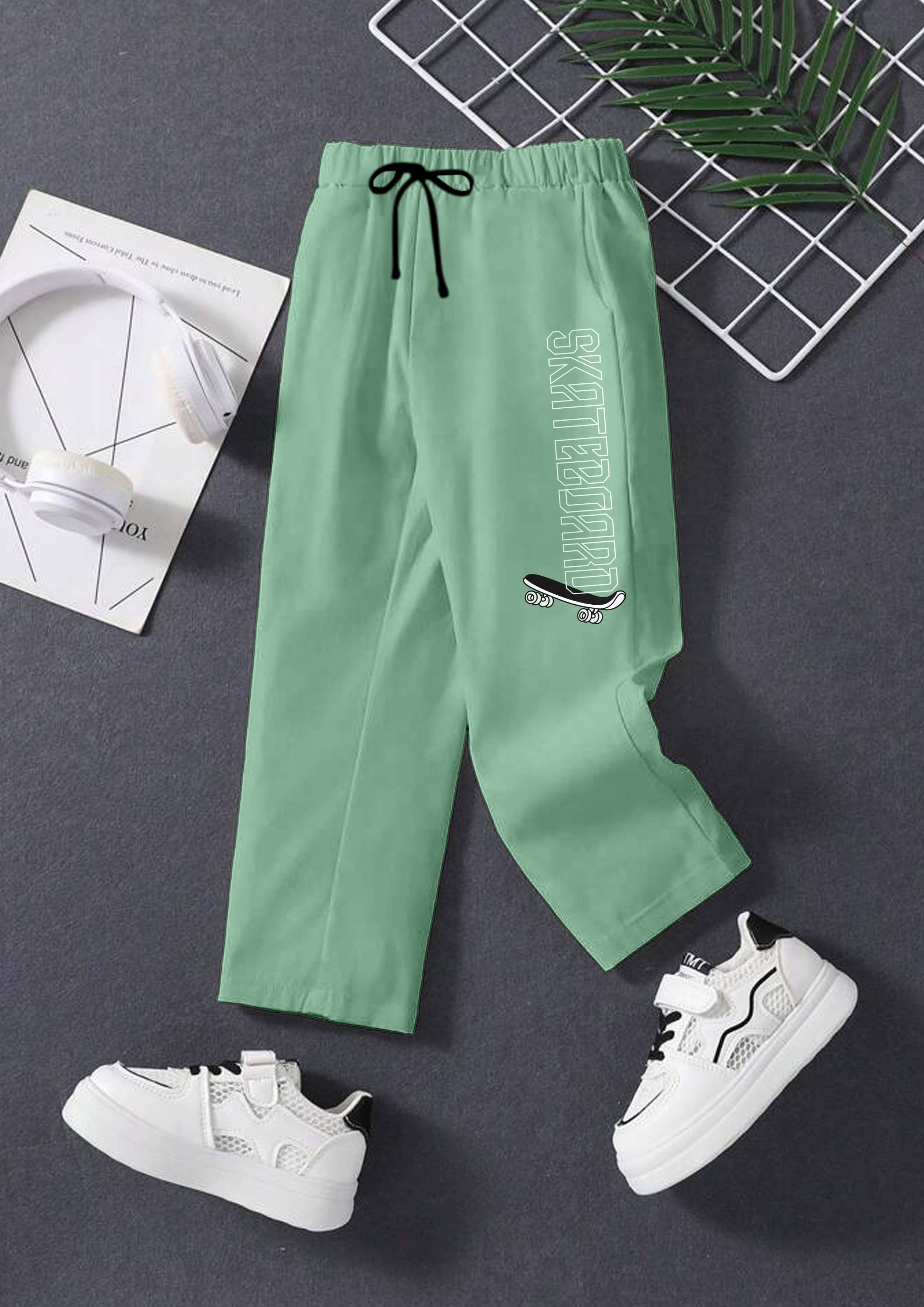     			CODEZ Pack of 1 Boys Polyester Trackpant ( Mint Green )