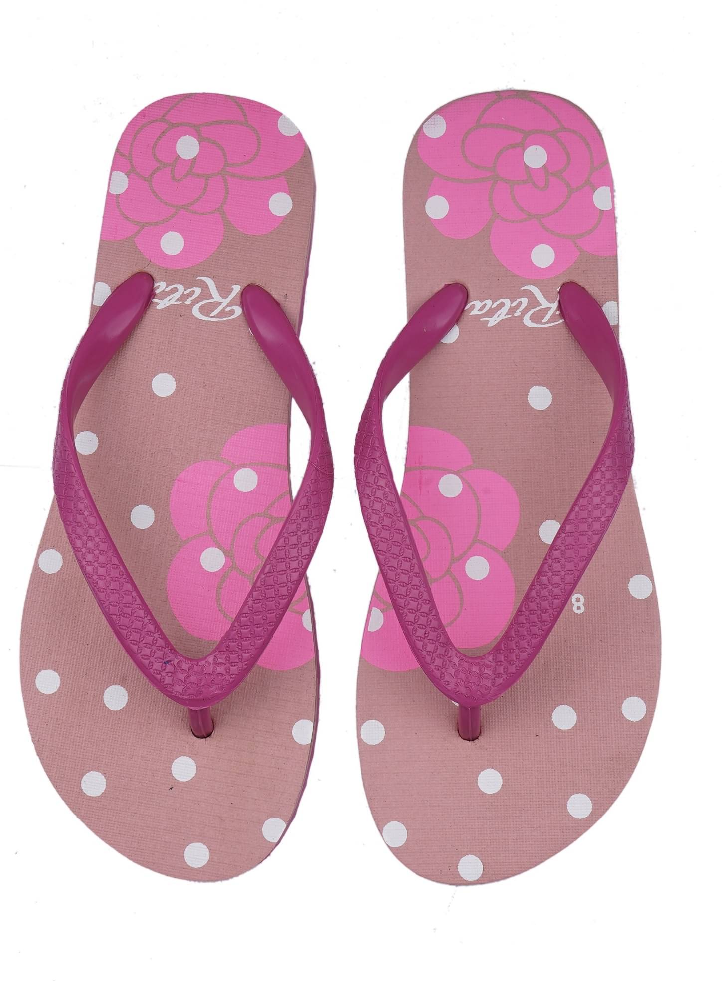     			METAMORPH X RITA Pink Women's Flip Flop