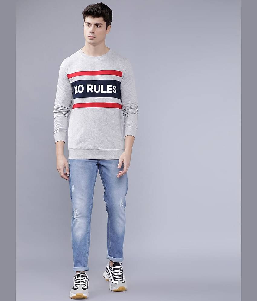 The Indian Garage Co Men Blue Slim Fit Mid-Rise Mildly Distressed Jeans