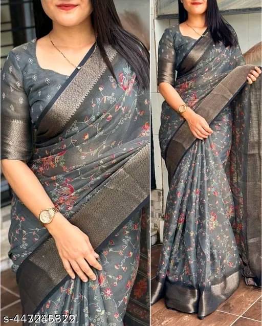 Bhuwal Fashion Art Silk Woven Saree With Unstitched Blouse Piece ( Green ) Bhuwal Fashion Art Silk Woven Saree With Unstitched Blouse Piece ( Green )
