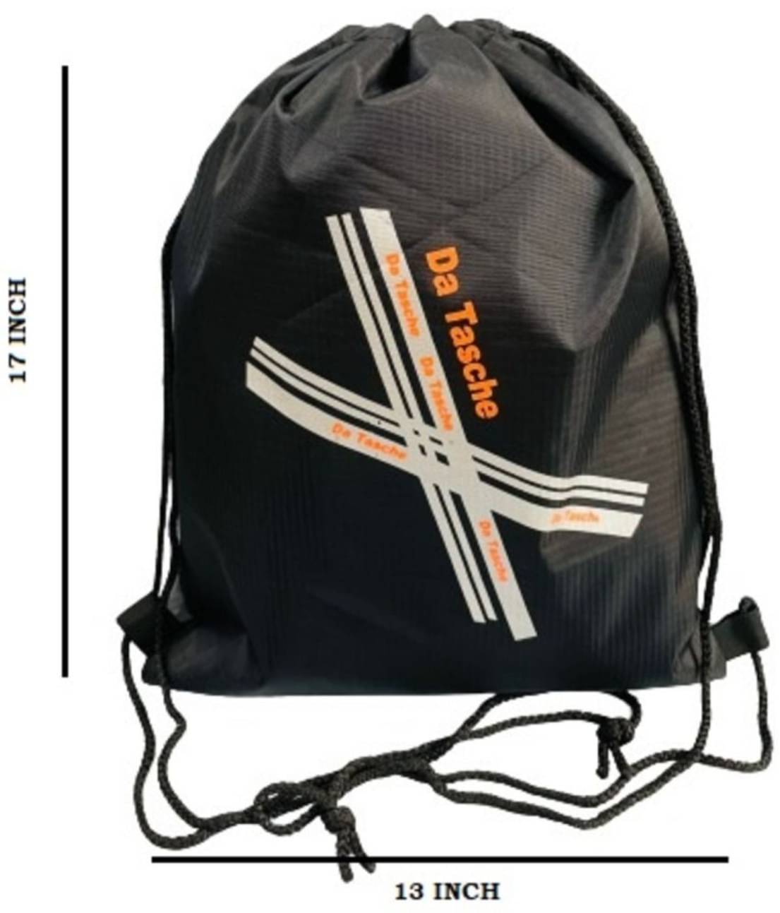     			Da Tasche 5 Ltrs Blue Drawstring Bag