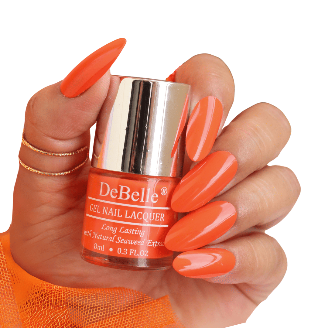 DeBelle Apricot Brulee Crme Nail Polish 8 ( Pack of 1 )