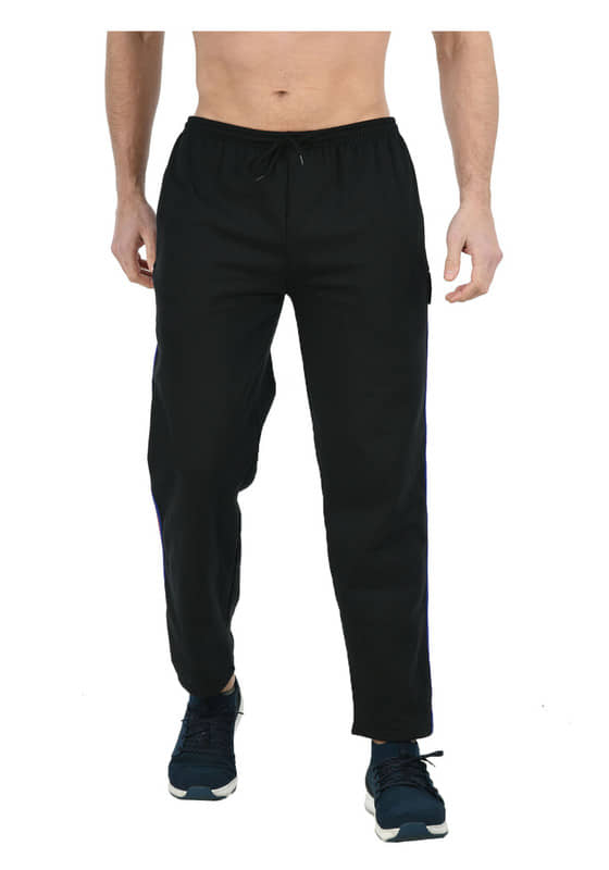 IndiWeaves Black Fleece Men's Trackpants ( Pack of 1 ) - Track Pants | Buy online on ZillyBuy