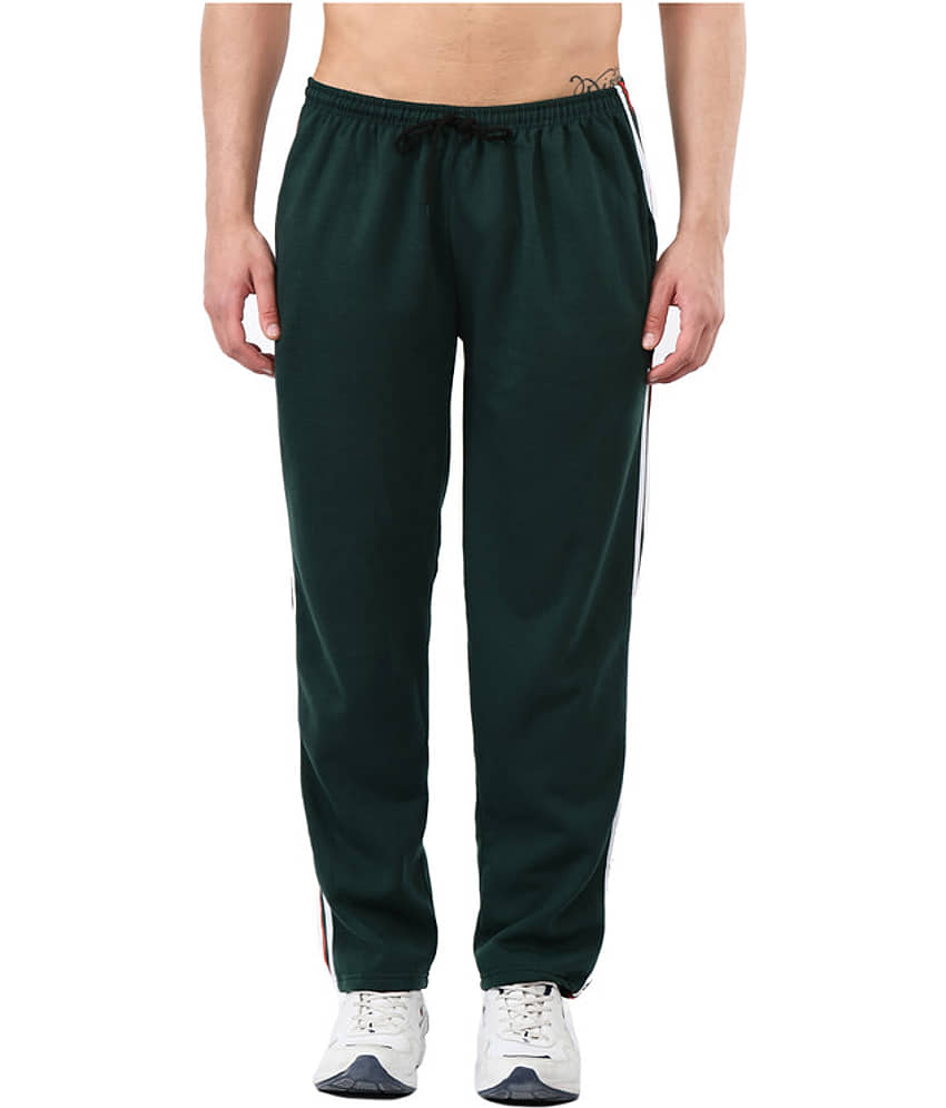 IndiWeaves Green Fleece Men's Trackpants ( Pack of 1 ) - Track Pants | Buy online on ZillyBuy