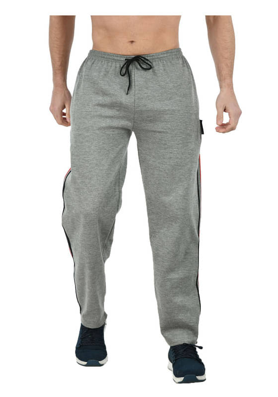 IndiWeaves Grey Fleece Men's Trackpants ( Pack of 1 )     			IndiWeaves Grey Fleece Men's Trackpants ( Pack of 1 )