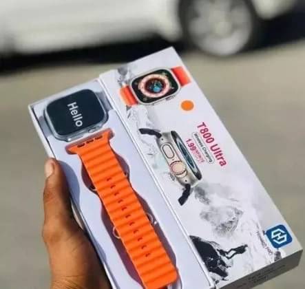     			NICEBUDS AMOLED BT Calling Rubber Upto 1-2 days Smart Watch Orange