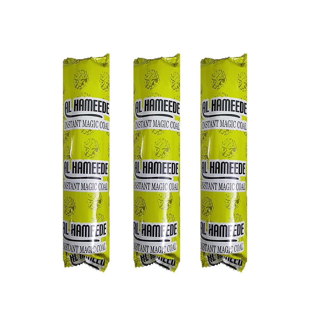 PUFF SMART Al Hameede Magic Coal 3 Stick Quick Light Charcoal (30 Coals)