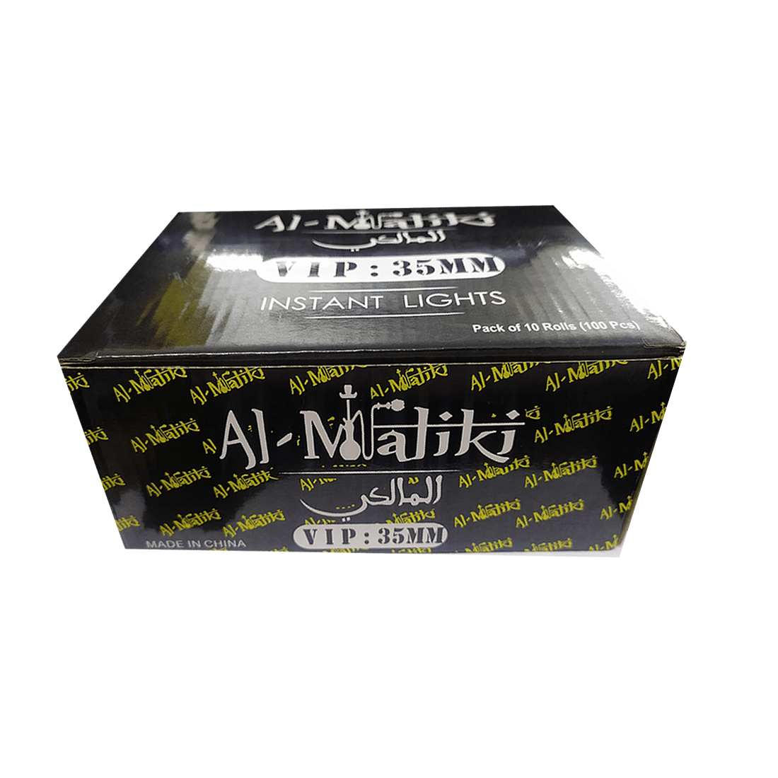 PUFF SMART Al-Maliki 35mm Magic Coal Box Quick Light Charcoal (100 Coals)