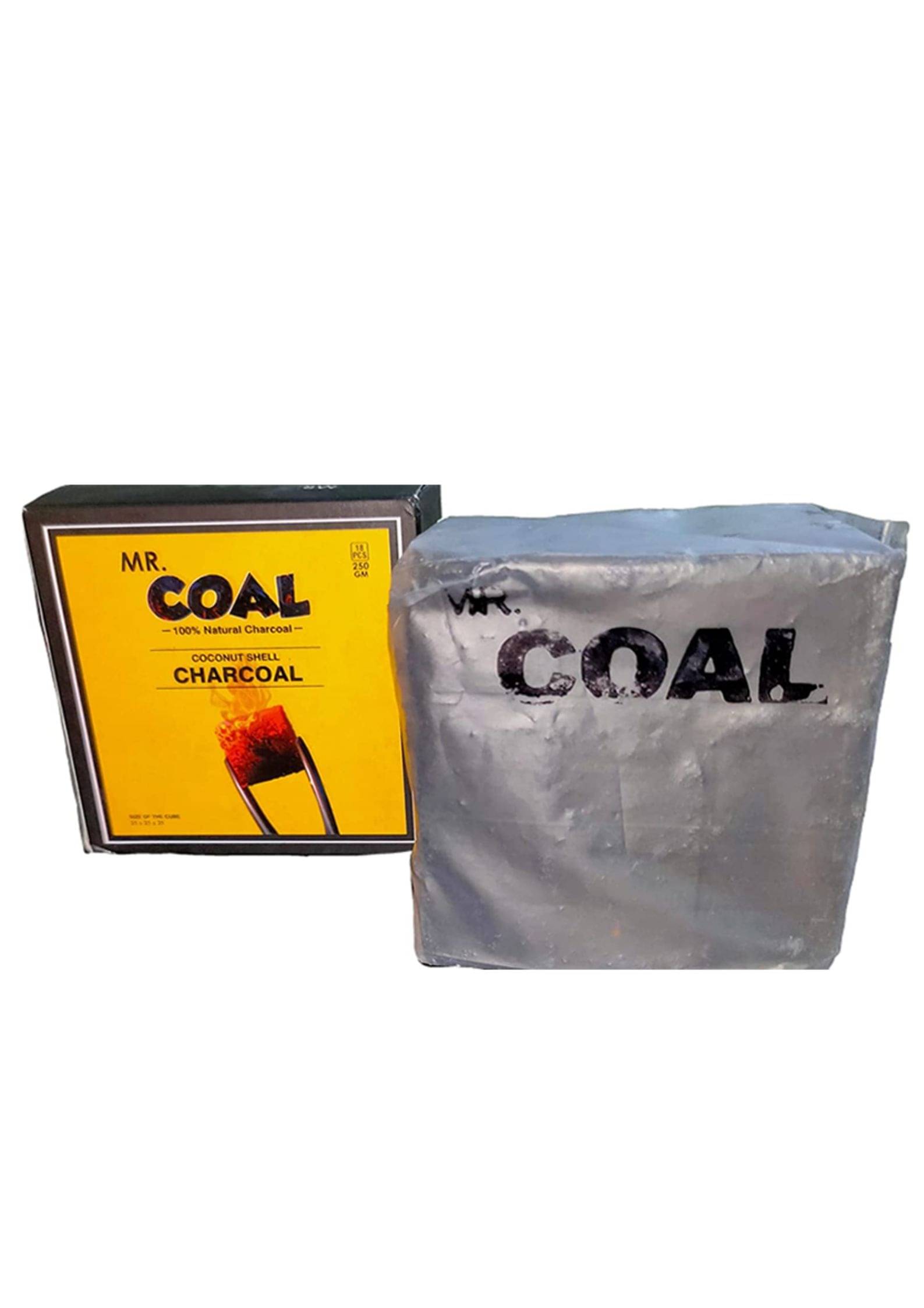     			PUFF SMART Mr. Coal Coconut Coal 100% Natural Coconut Coal (250GM)