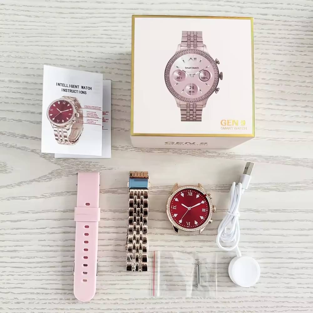 VENKAT ZONE AMOLED BT Calling Upto 1-2 days Smart Watch Gold     			VENKAT ZONE AMOLED BT Calling Upto 1-2 days Smart Watch Gold