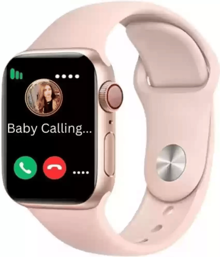     			VENKAT ZONE IPS BT Calling Upto 1-2 days Smart Watch Pink