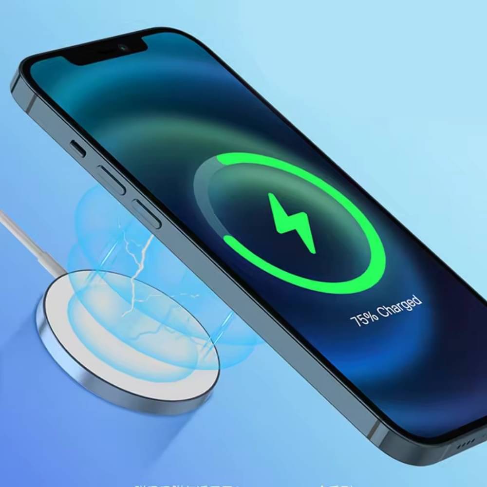    			VENKAT ZONE Type C 1.2A Wireless Charging Pad