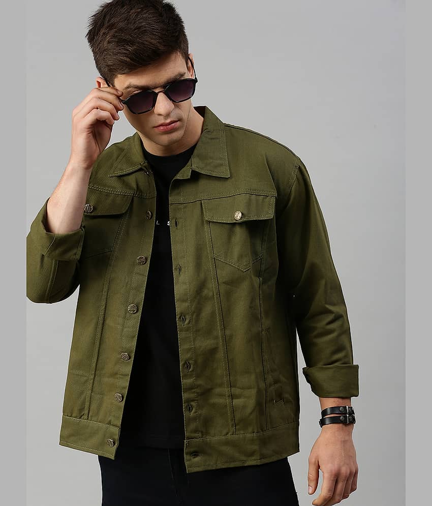 VOGATI Denim Men's Denim Jacket - Navy ( Pack of 1 ) - Jackets & Coats | Buy online on ZillyBuy