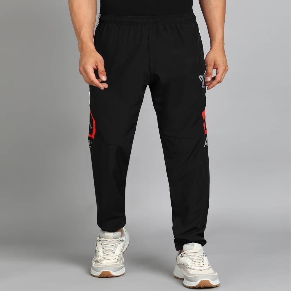 YUNEK Black Polyester Men's Joggers ( Pack of 1 ) YUNEK Black Polyester Men's Joggers ( Pack of 1 )