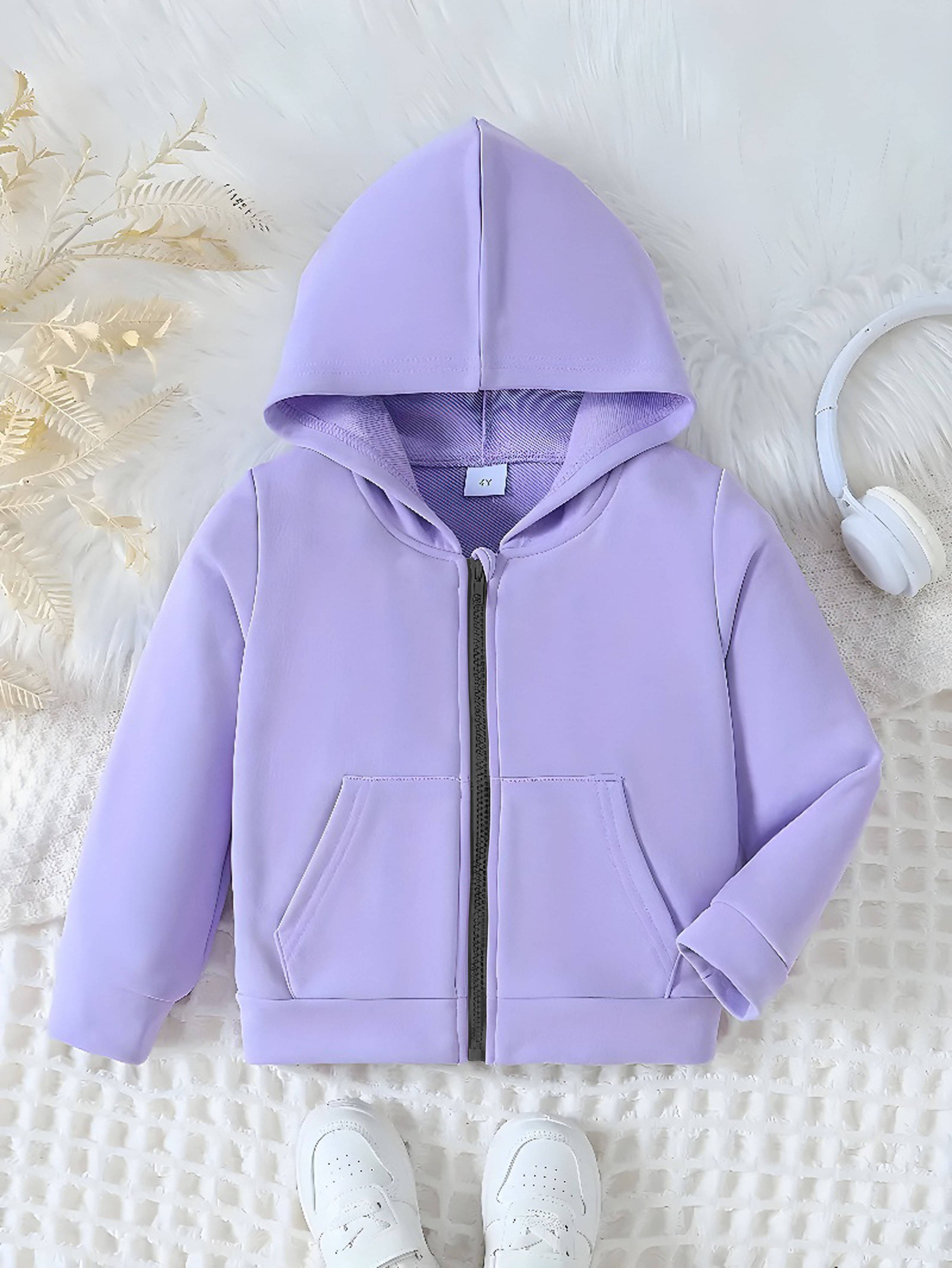     			Kintu Parantu Pack of 1 Boys Fleece Sweatshirt ( Purple )