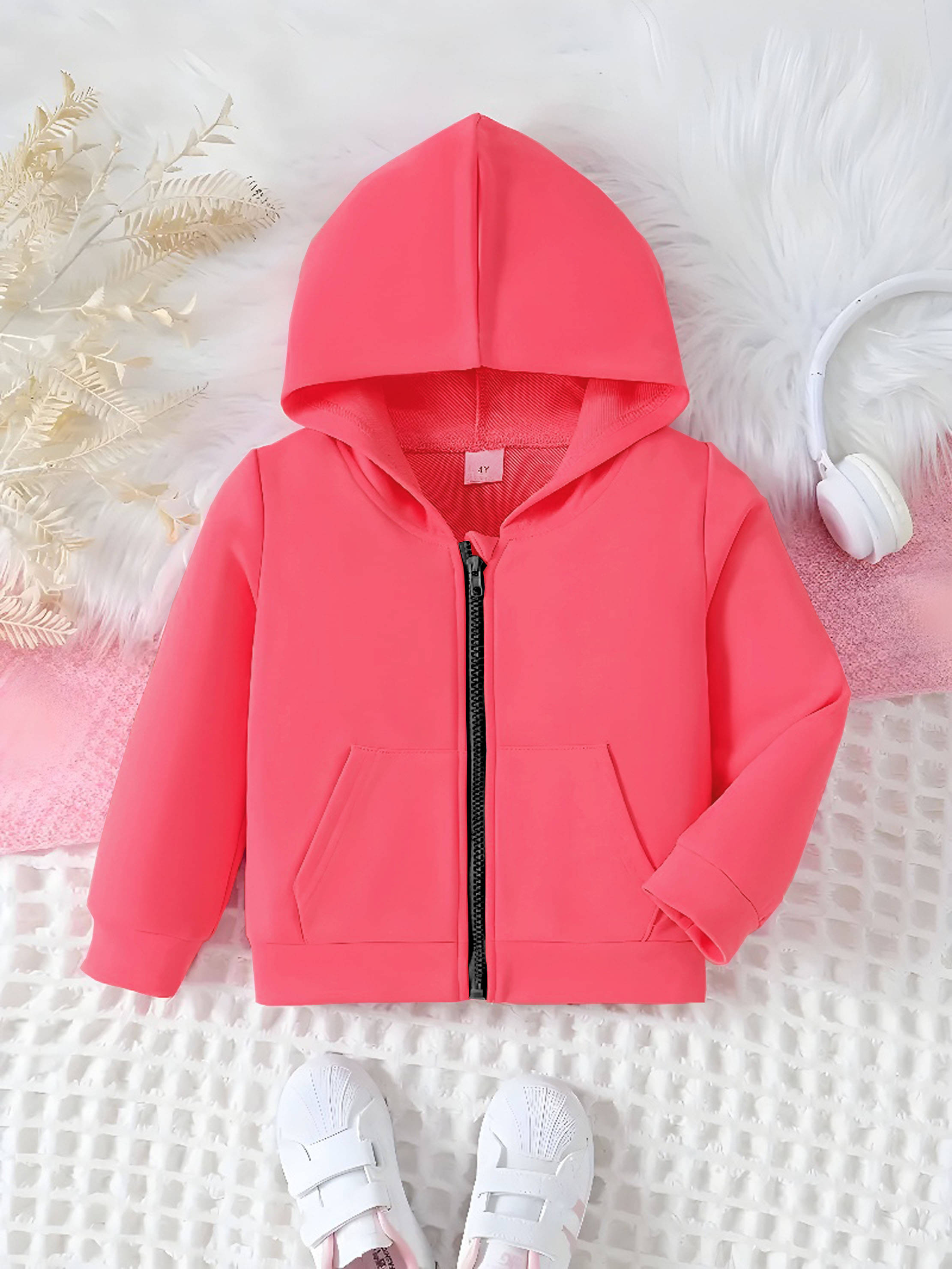     			Kintu Parantu Pack of 1 Boys Fleece Sweatshirt ( Pink )