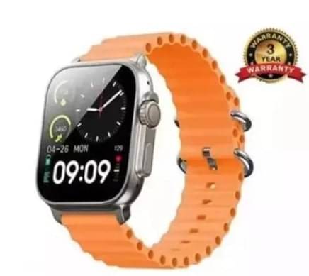 NICEBUDS AMOLED BT Calling Rubber Upto 1-2 days Smart Watch Orange NICEBUDS AMOLED BT Calling Rubber Upto 1-2 days Smart Watch Orange