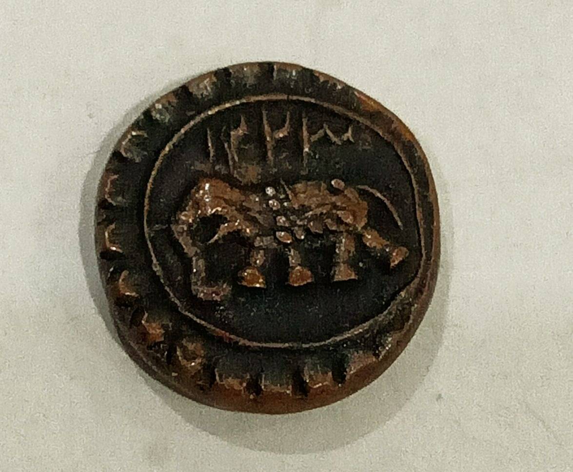 NUMISMATTECLY RARE AND COLLECTIBLE.TIPU SULTAN -1782-1799. RARE-ONE PESSA COIN MYSORE STATE ,TOO SMALL SIZE ,COPPER MADE.IN EXTRA FINE CONDITION,HIGHLY COLLECTIBLE ,WIGHT-3-GRAM ONLY.,CHECK PICTURE CAREFFULLY BEFORE ORDER PLEASE DONT PLACE FAKE ORDER. NUMISMATTECLY RARE AND COLLECTIBLE.TIPU SULTAN -1782-1799. RARE-ONE PESSA COIN MYSORE STATE ,TOO SMALL SIZE ,COPPER MADE.IN EXTRA FINE CONDITION,HIGHLY COLLECTIBLE ,WIGHT-3-GRAM ONLY.,CHECK PICTURE CAREFFULLY BEFORE ORDER PLEASE DONT PLACE FAKE ORDER.