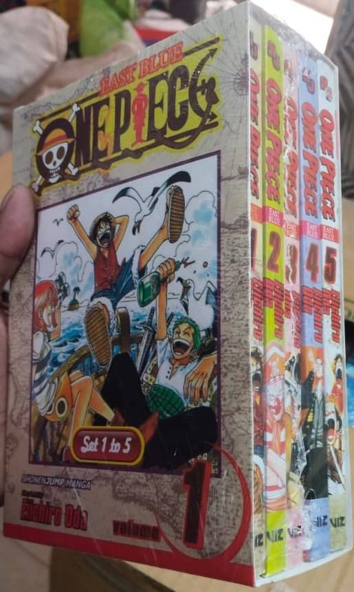 One Piece Volume 1 to 5 books set Eiichiro Oda One Piece Volume 1 to 5 books set Eiichiro Oda