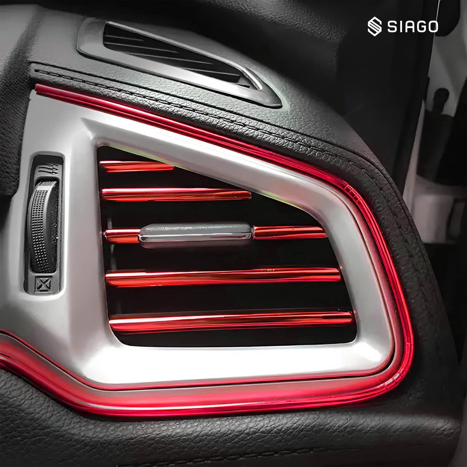 SIAGO Rubber Anti Skid Mat For Car ( Pack of 1 )