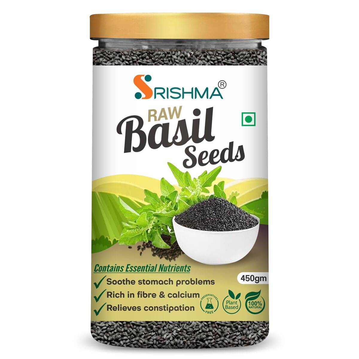 Srishma Basil Seeds ( Pack of 1 ) Srishma Basil Seeds ( Pack of 1 )