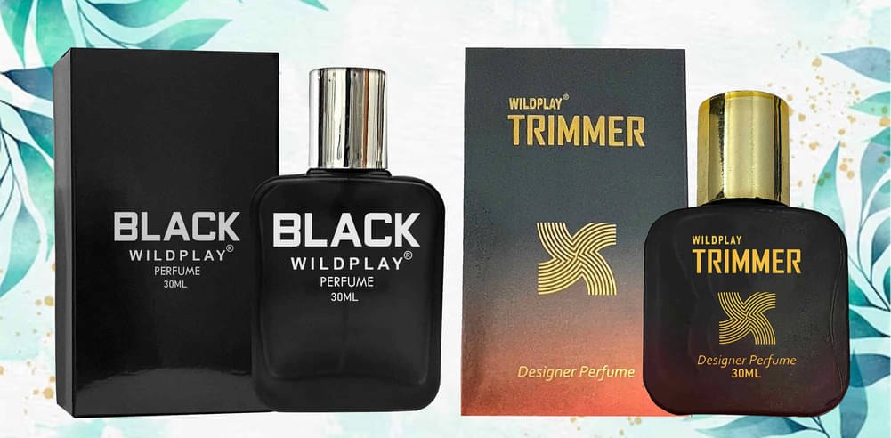     			Wildplay Black & Trimmer 30ml Each Spray Perfume Deodorant Spray & Perfume for Unisex 60 ml ( Pack of 2 )