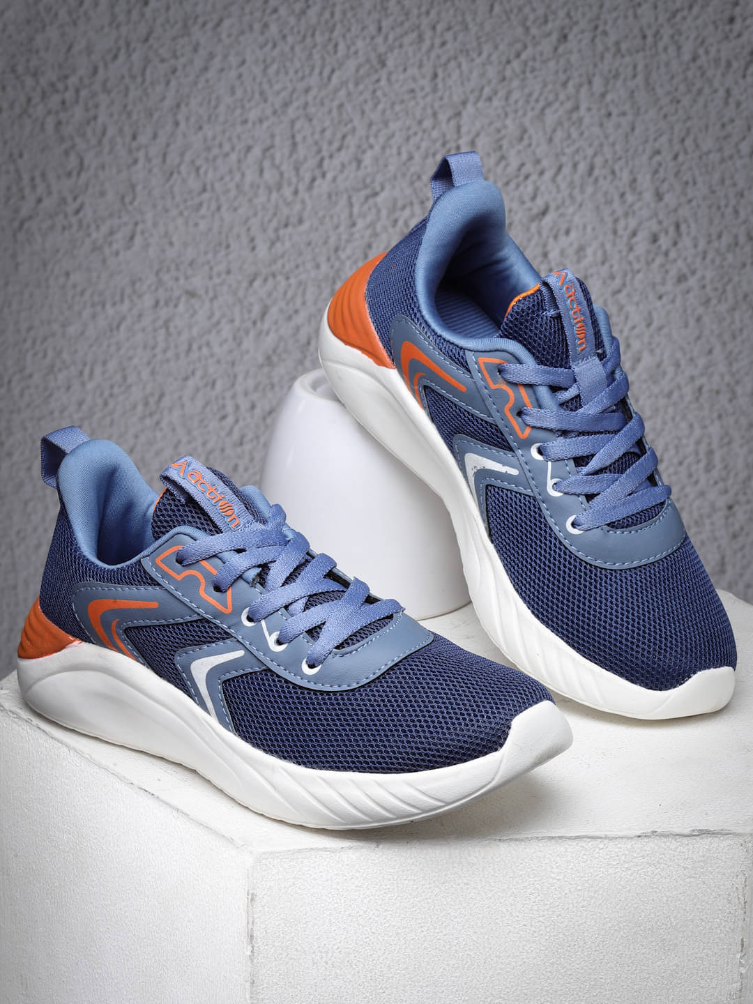     			Action - Grey Boy's Running Shoes ( 1 Pair )
