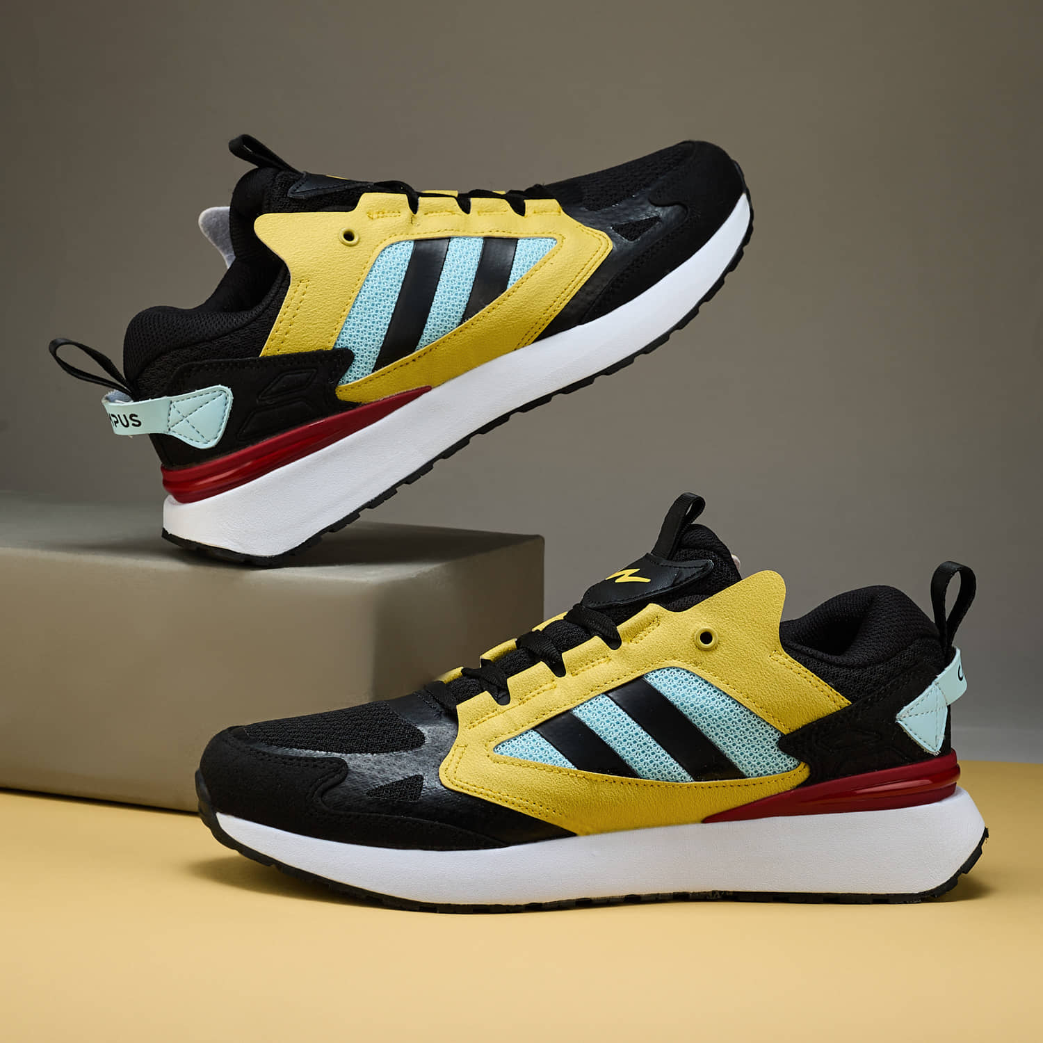 Campus MARK Black Men's Sneakers - Casual Shoes | Buy online on ZillyBuy