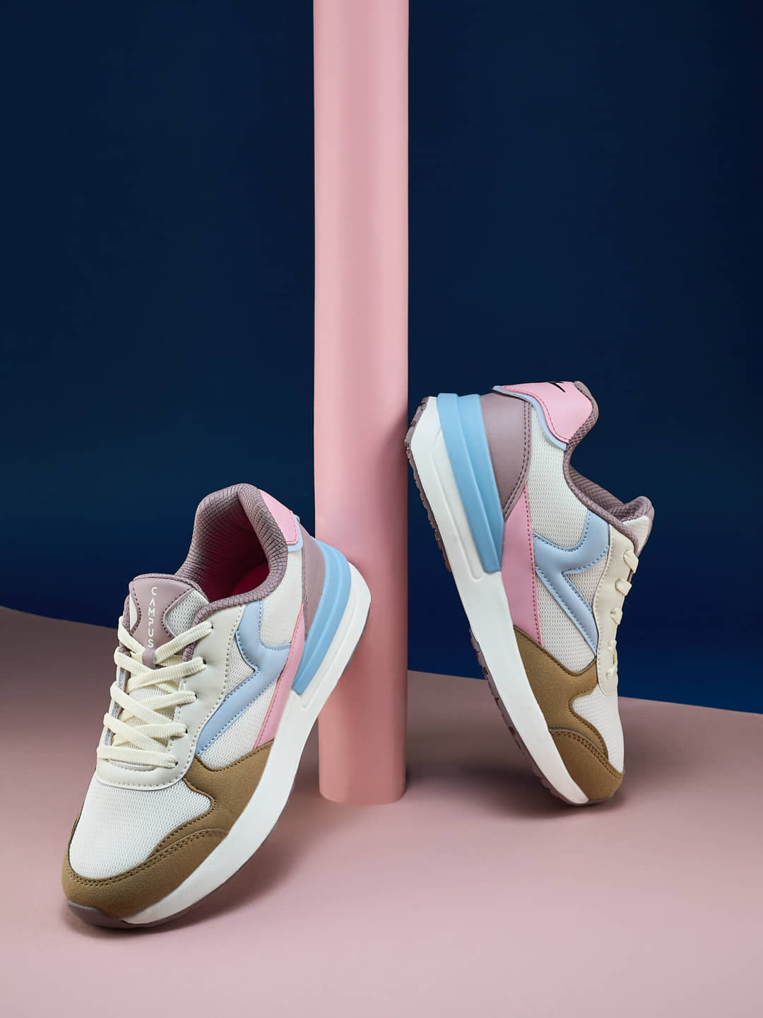 Campus DERBI Off White Women's Korean Shoes - Casual Shoes | Buy online on ZillyBuy