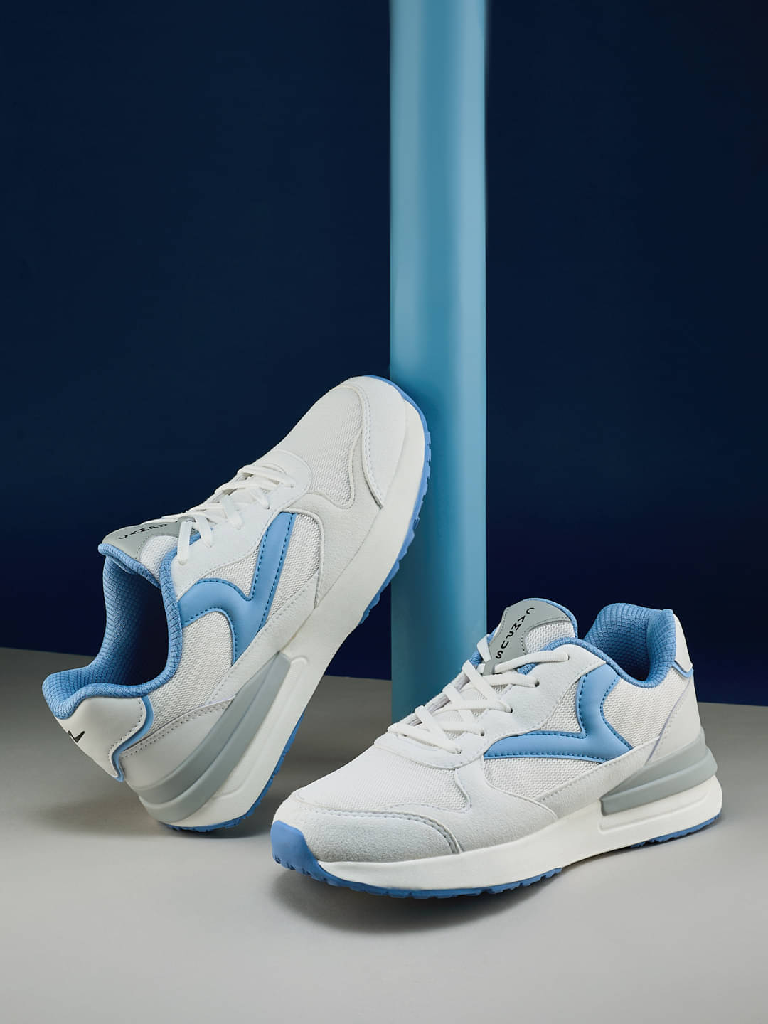     			Campus White Women's Sneakers