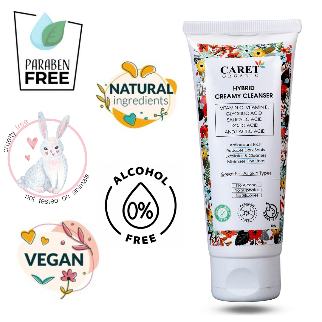     			Caret Organic - Daily Use Face Wash For All Skin Type ( Pack of 1 )