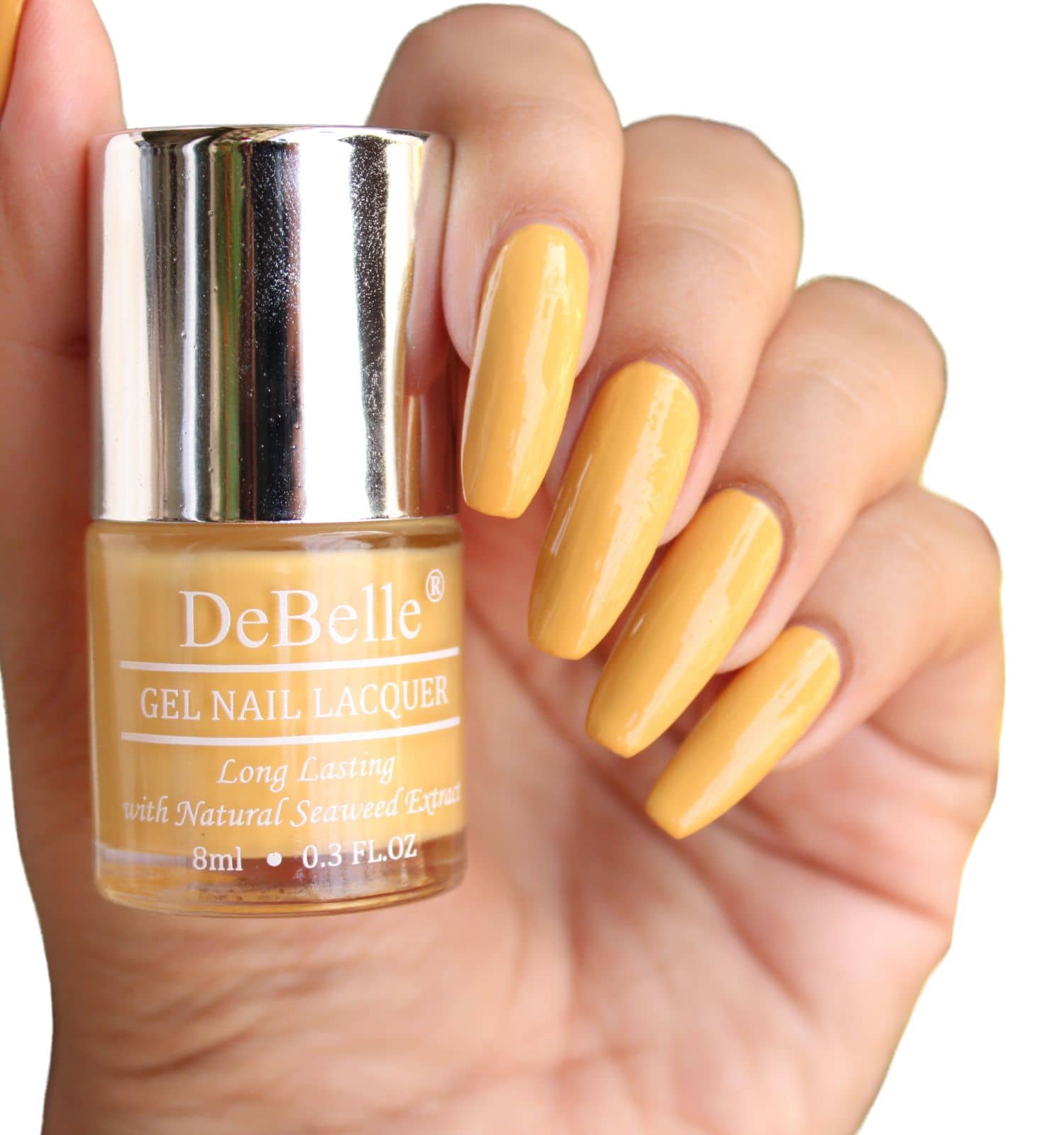 DeBelle Yellow Topaz  Glossy Nail Polish 8 ( Pack of 1 )