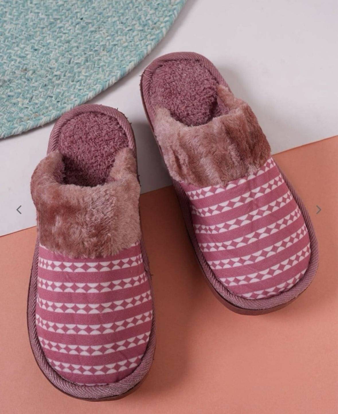     			FUSEOWL Pink Women's Toe Covered Flip Flop