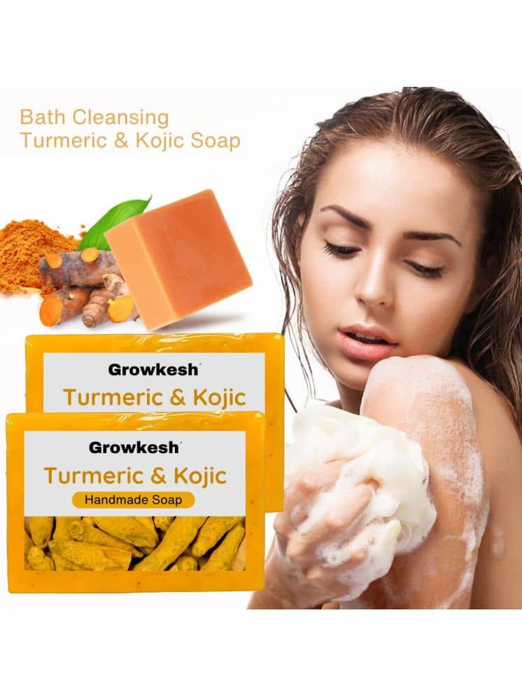 Growkesh Skin Whitening Soap for All Skin Type ( Pack of 2 )