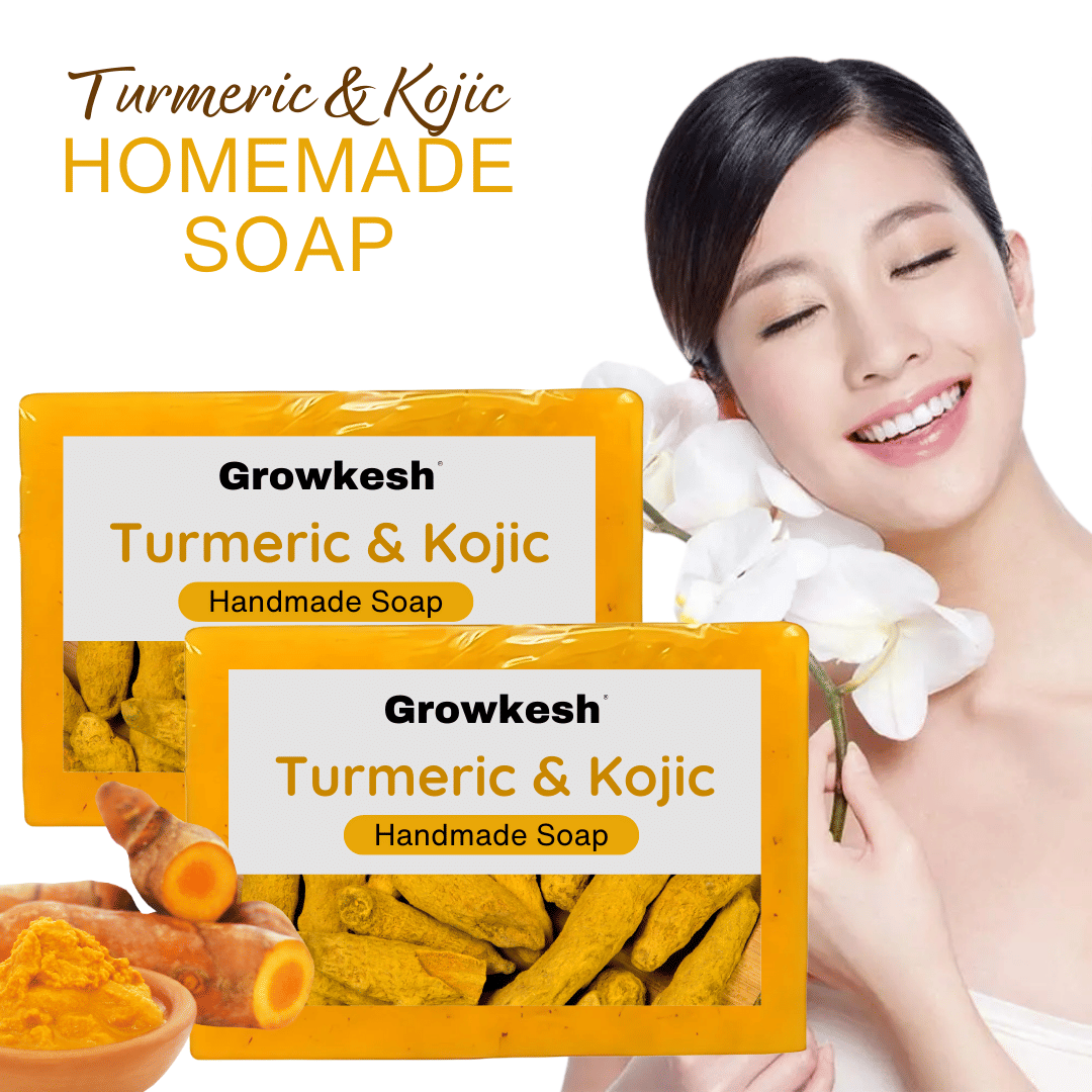 Growkesh Skin Whitening Soap for All Skin Type ( Pack of 2 )