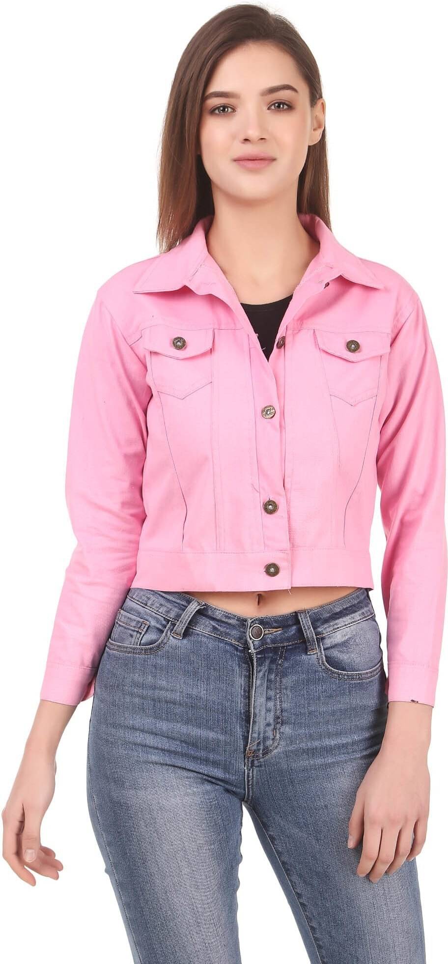 Kashian - Denim Pink Denim Jacket Kashian - Denim Pink Denim Jacket
