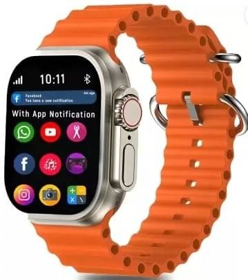 NICEBUDS AMOLED BT Calling Rubber Upto 1-2 days Smart Watch Orange NICEBUDS AMOLED BT Calling Rubber Upto 1-2 days Smart Watch Orange
