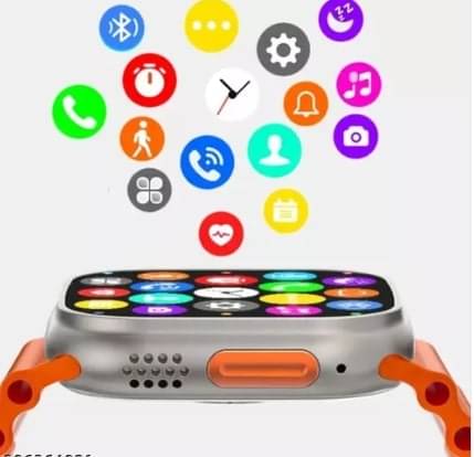 NICEBUDS AMOLED BT Calling Rubber Upto 1-2 days Smart Watch Orange NICEBUDS AMOLED BT Calling Rubber Upto 1-2 days Smart Watch Orange