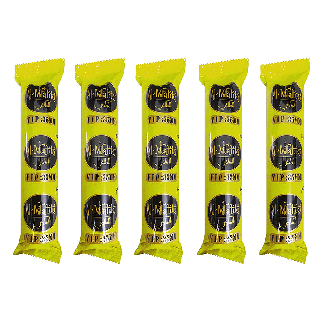 PUFF SMART Al-Maliki VIP-35mm Magic Coal 5 Stick Quick Light Charcoal (50 Coals)