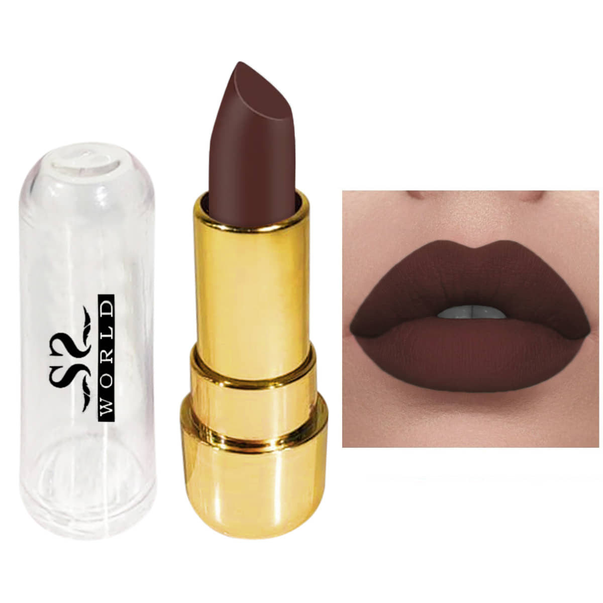 ssworld Brown Creme Lipstick 6